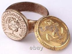 25th U-boat Flotilla WW2 German ring naval submarine U-Boot Kriegsmarine Navy WW
