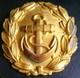 6799? German Navy Kriegsmarine officer parade belt buckle gold WW2 Dolchkoppel