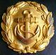 6799 German Navy Kriegsmarine officer parade belt buckle gold WW2 Dolchkoppel