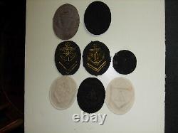 7 German Ww2 Kriegsmarine/ Navy Insignia