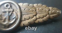 7788? German Kriegsmarine Naval Combat Clasp post WW2 1957 pattern maker SOUVAL