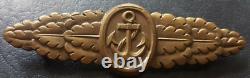 8638? German Kriegsmarine Naval Combat Clasp post WW2 1957 pattern maker ST&L