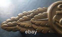 8638? German Kriegsmarine Naval Combat Clasp post WW2 1957 pattern maker ST&L