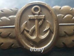 8638? German Kriegsmarine Naval Combat Clasp post WW2 1957 pattern maker ST&L