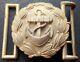 9140? German Navy Kriegsmarine officer parade belt buckle gold WW2 Dolchkoppel