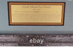 Admiral Karl Donitz German U-boat Commander WW2 Signed End of War Letter Display