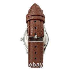 Ailager Kriegsmarine Service Watch WW2 Style Silver Dial Dual Quartz Movement