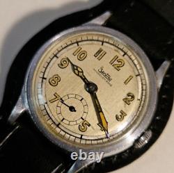 Antique Men's Watch ZentRa DH Uhr German Kriegsmarine Militär WW2'39 VERY RARE