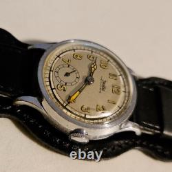 Antique Men's Watch ZentRa DH Uhr German Kriegsmarine Militär WW2'39 VERY RARE