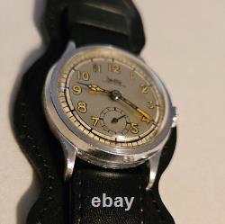 Antique Men's Watch ZentRa DH Uhr German Kriegsmarine Militär WW2'39 VERY RARE