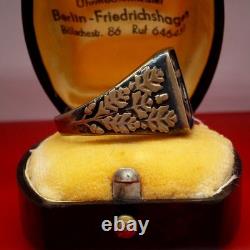 Authentic WW2 German 1942 Navy Kriegsmarine U-boat war convoy Wolfpack Ring