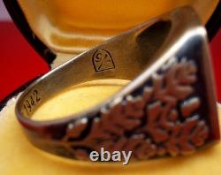 Authentic WW2 German 1942 Navy Kriegsmarine U-boat war convoy Wolfpack Ring