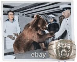 Bear in Navy service WW2 German ring WWII Kriegsmarine 1942 Germany Army Wehrmac