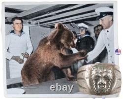 Bear in Navy service WW2 German ring WWII Kriegsmarine 1942 Germany Army Wehrmac