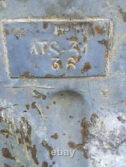 Case Container IN Powder Black Brass And Bronze Kriegsmarine WW2