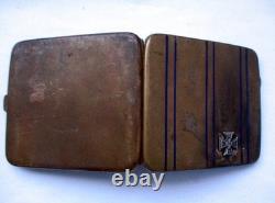 Cigarette Case Uboot German U96 Kriegsmarine Uboat WW2 Rare