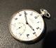 Cortebert K. M German Navy Kriegs Marine WW2 Pocket Watch 1940s 50 mm