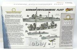 Cruel Seas 782612001 German Kriegsmarine Fleet (Starter Set) Ships Warlord Games
