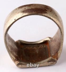 Devil with fire U-boat WW2 German ring U57 naval submarine U-Boot Kriegsmarine