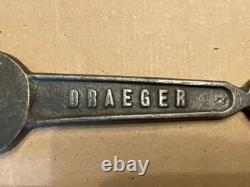 Draeger Spanner Ww2 Kriegsmarine Combat Diver Helmet Wrench German Navy Vintage