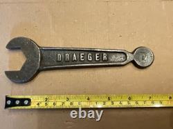 Draeger Spanner Ww2 Kriegsmarine Combat Diver Helmet Wrench German Navy Vintage