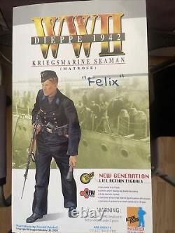 Dragon WWII 1/6 Kriegsmarine Warrant Officer Stabsbootsmann Georg Dieppe 1942