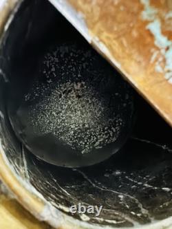 GERMAN KRIEGSMARINE 137 BRASS WATER PITCHER/ OILER WWII GERMAN NAVY Smudge Pot