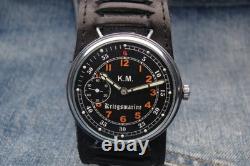 GERMAN NAVY FLEET KM KRIEGSMARINE U-BOOT BOAT MILITARY WATCH ww2 type serviced 6