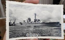 GERMAN WW2 Kriegsmarine Navy photos, post card, 2 insignia. Originals. 10 items