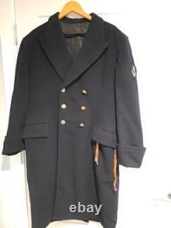 GERMAN WW2 Kriegsmarine Officer Wool Overcoat L Size