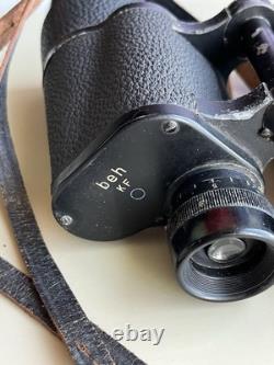 GREAT CONDITION Dienstglas Binoculars 7x50 German WW2 Kriegsmarine beh KF