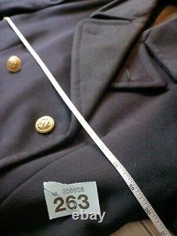 Genuine German Navy Post WW2 1950s 1960's Greatcoat 40 Aprox Chest KRIEGSMARINE
