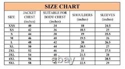 German Black Leather U-Boat Deck Jacket WW2 Repro Kriegsmarine Coat All Sizes