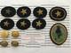 German Bundeswehr Navy Kriegsmarine Patches & Buttons Sniper Patch Gold WWII