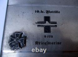 German Cigarette Case Uboot. WW2 Submarine. Kriegsmarine U-172 10. U-Flottille