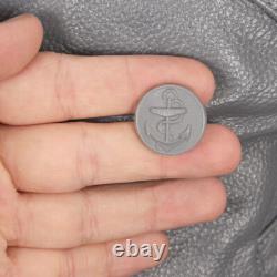 German Grey Leather U-Boat Jacket WW2 Kriegsmarine Repro Coat All Sizes New