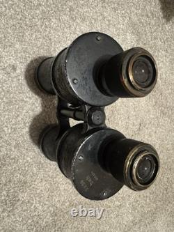 German Kriegsmarine Beh 7x50 Binoculars WW2 Era Luftwaffe Original