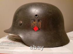 German Kriegsmarine Helmet ET 66 Authentic WW2 Helmet