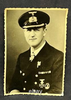 German Kriegsmarine Officer, Knight Knight's Cross Iron Cross with Oak Leaves