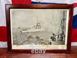 German Kriegsmarine Officers Mess Battleship Gneisenau Photograph Rouen 1944