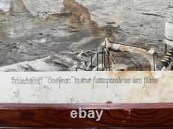 German Kriegsmarine Officers Mess Battleship Gneisenau Photograph Rouen 1944