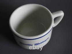 German Kriegsmarine U-boat flotilla Weddigen MARKED BAUSCHER WEIDEN COFFEE CUP