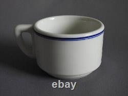 German Kriegsmarine U-boat flotilla Weddigen MARKED BAUSCHER WEIDEN COFFEE CUP