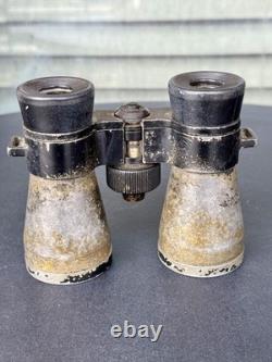 German Kriegsmarine WW2 Binoculars likely Zeiss 7x50 Navy RARE HTF