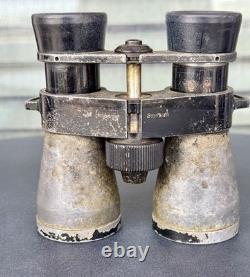 German Kriegsmarine WW2 Binoculars likely Zeiss 7x50 Navy RARE HTF