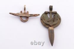 German Ring war period WW2 Kriegsmarine WWII Navy U-boat Anchor U-boor Skull