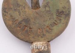 German Ring war period WW2 Kriegsmarine WWII Navy U-boat Anchor U-boor Skull