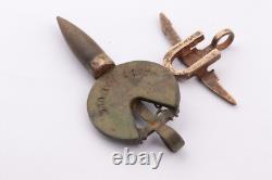 German Ring war period WW2 Kriegsmarine WWII Navy U-boat Anchor U-boor Skull