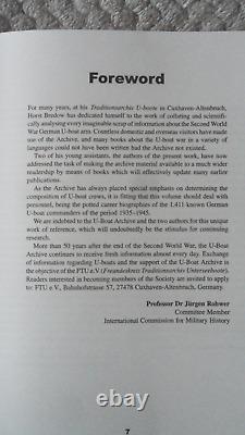 German U-Boat Commanders of World War II A Biographical Dictionary. Hardcover