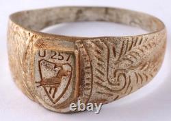 German U-boat ring U257 Wolf Dog WW2 naval submarine U-Boot Kriegsmarine Navy WW